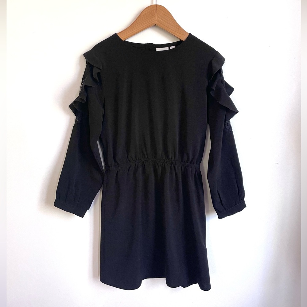 Like New European Recital Special Occasion Dress, Danish Brand, Lace Ruffle